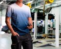 T-SHIRT CIENIOWANY DENIM, ROZMIAR M NEO