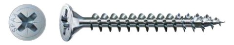 WKRĘT DO DREWNA OCYNK BIAŁY (1000) 3.0*30MM WIROX SPAX