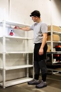 SPODNIE DRESOWE COMFORT CZARNO-SZARE ROZMIAR XL NEO