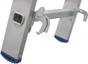 DRABINA ALUMINIOWA 2-ELEMENTOWA 533CM 11+11 SZCZEBLI DRABEX