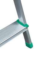 DRABINA ALUMINIOWA WOLNOSTOJĄCA 228CM 6 STOPNI + PODEST DRABEX