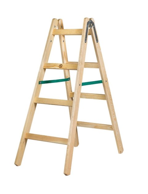 DRABINA DREWNIANA BRAKET STANDARD 2X4 SZCZEBLE 124CM BRAKET DRABINA DREWNIANA BRAKET STANDARD 2X4 SZCZEBLE 124CM BRAKET