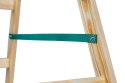 DRABINA DREWNIANA BRAKET STANDARD 2X4 SZCZEBLE 124CM BRAKET