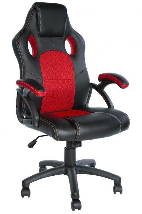 ..Fotel obrotowy do biurka CARRERA M ST RED PU Lugano ..Fotel obrotowy do biurka CARRERA M ST RED PU Lugano