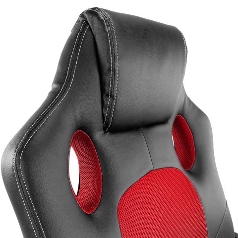 ..Fotel obrotowy do biurka CARRERA M ST RED PU Lugano ..Fotel obrotowy do biurka CARRERA M ST RED PU Lugano