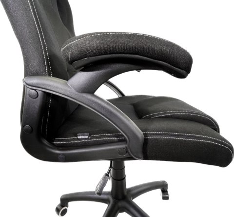 Fotel obrotowy do biurka CARRERA L BLACK FABRIC Lugano Fotel obrotowy do biurka CARRERA L BLACK FABRIC Lugano