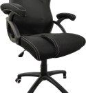 Fotel obrotowy do biurka CARRERA L BLACK FABRIC Lugano