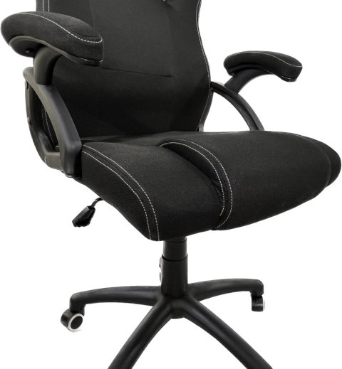 Fotel obrotowy do biurka CARRERA L BLACK FABRIC Lugano Fotel obrotowy do biurka CARRERA L BLACK FABRIC Lugano