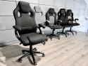 Fotel obrotowy do biurka CARRERA L BLACK FABRIC Lugano