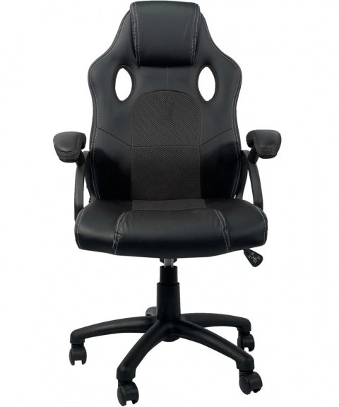 Fotel obrotowy do biurka CARRERA L BLACK PU Lugano Fotel obrotowy do biurka CARRERA L BLACK PU Lugano