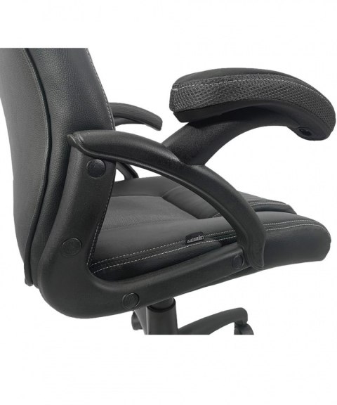 Fotel obrotowy do biurka CARRERA L BLACK PU Lugano Fotel obrotowy do biurka CARRERA L BLACK PU Lugano
