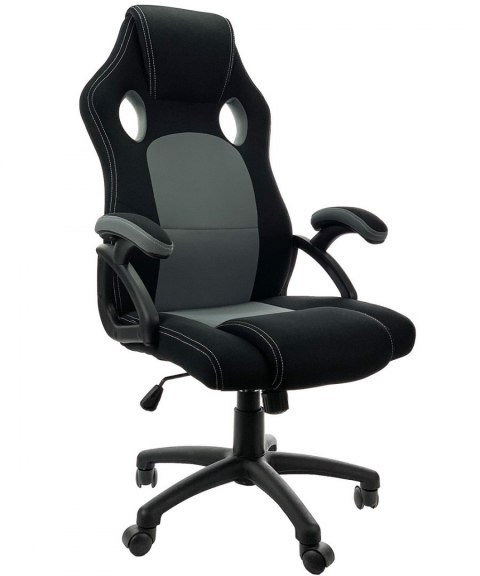 Fotel obrotowy do biurka CARRERA L GREY FABRIC Lugano Fotel obrotowy do biurka CARRERA L GREY FABRIC Lugano
