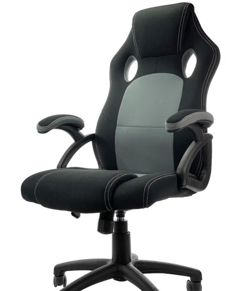 Fotel obrotowy do biurka CARRERA L GREY FABRIC Lugano Fotel obrotowy do biurka CARRERA L GREY FABRIC Lugano