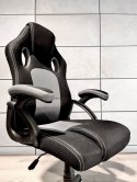 Fotel obrotowy do biurka CARRERA L GREY FABRIC Lugano
