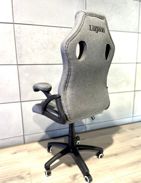 Fotel obrotowy do biurka CARRERA L STONE FABRIC Lugano Fotel obrotowy do biurka CARRERA L STONE FABRIC Lugano