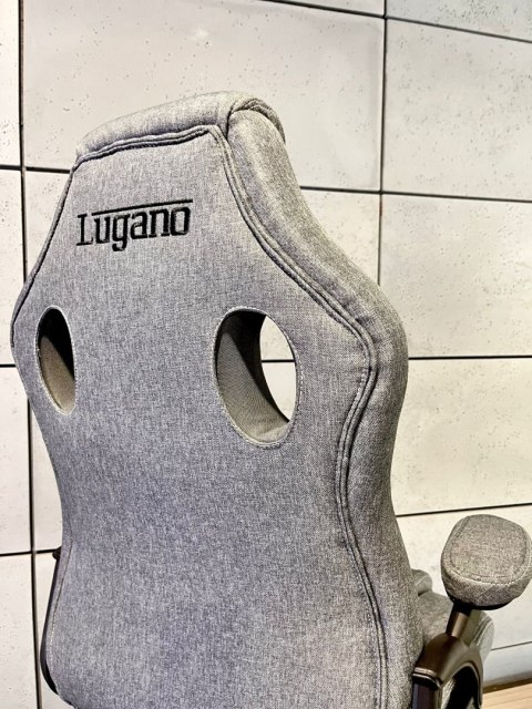 Fotel obrotowy do biurka CARRERA L STONE FABRIC Lugano Fotel obrotowy do biurka CARRERA L STONE FABRIC Lugano