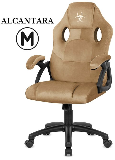 .Fotel obrotowy do biurka CARRERA M ALCANTARA BEIGE Lugano .Fotel obrotowy do biurka CARRERA M ALCANTARA BEIGE Lugano