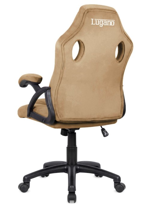 .Fotel obrotowy do biurka CARRERA M ALCANTARA BEIGE Lugano .Fotel obrotowy do biurka CARRERA M ALCANTARA BEIGE Lugano
