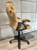 .Fotel obrotowy do biurka CARRERA M ALCANTARA BEIGE Lugano