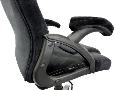 .Fotel obrotowy do biurka CARRERA M ALCANTARA BLACK Lugano .Fotel obrotowy do biurka CARRERA M ALCANTARA BLACK Lugano