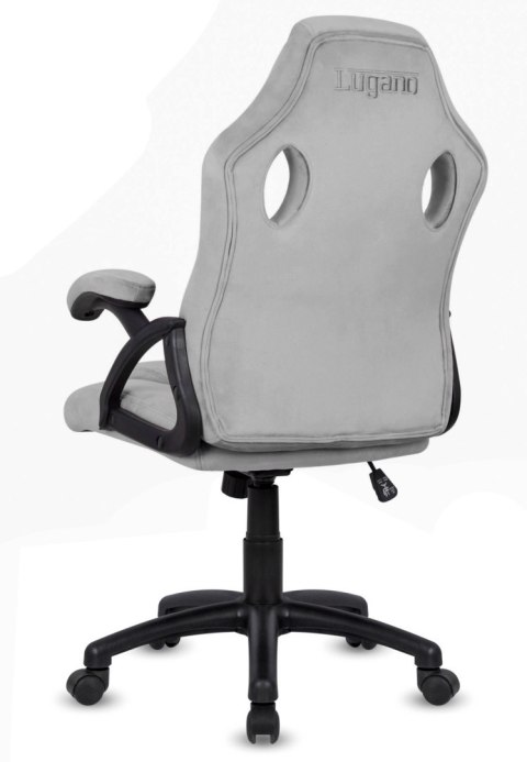 Fotel obrotowy do biurka CARRERA M ALCANTARA GREY Lugano Fotel obrotowy do biurka CARRERA M ALCANTARA GREY Lugano