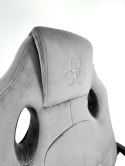 Fotel obrotowy do biurka CARRERA M ALCANTARA GREY Lugano