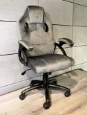 Fotel obrotowy do biurka CARRERA M ALCANTARA GREY Lugano