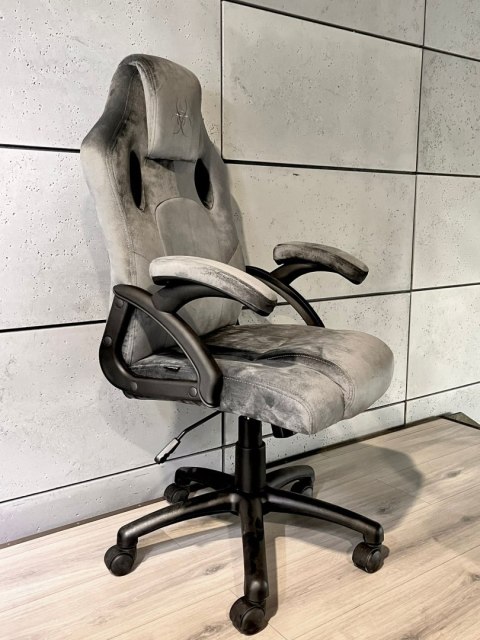 Fotel obrotowy do biurka CARRERA M ALCANTARA GREY NEW Lugano Fotel obrotowy do biurka CARRERA M ALCANTARA GREY NEW Lugano