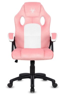 Fotel obrotowy do biurka CARRERA M ALCANTARA PINK FROST Lugano