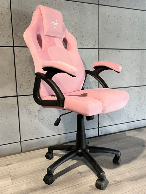 Fotel obrotowy do biurka CARRERA M ALCANTARA PINK Lugano Fotel obrotowy do biurka CARRERA M ALCANTARA PINK Lugano