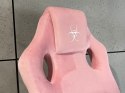 Fotel obrotowy do biurka CARRERA M ALCANTARA PINK Lugano