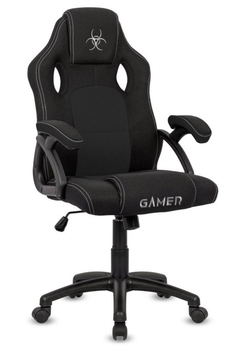 Fotel obrotowy do biurka CARRERA M BLACK FABRIC Lugano Fotel obrotowy do biurka CARRERA M BLACK FABRIC Lugano
