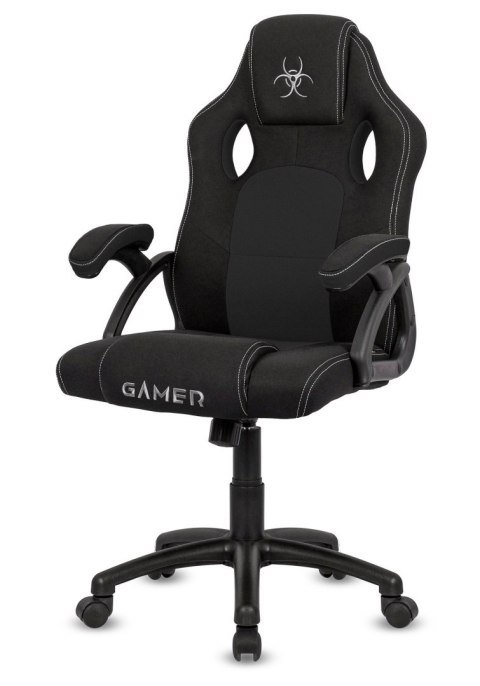 Fotel obrotowy do biurka CARRERA M BLACK FABRIC Lugano Fotel obrotowy do biurka CARRERA M BLACK FABRIC Lugano