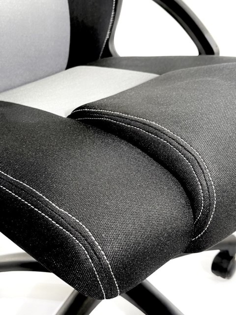Fotel obrotowy do biurka CARRERA M GREY FABRIC Lugano Fotel obrotowy do biurka CARRERA M GREY FABRIC Lugano