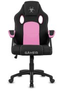 Fotel obrotowy do biurka CARRERA M PINK FABRIC Lugano