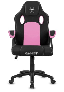 Fotel obrotowy do biurka CARRERA M PINK FABRIC Lugano