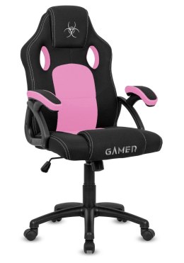 Fotel obrotowy do biurka CARRERA M PINK FABRIC Lugano