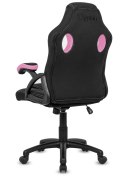 Fotel obrotowy do biurka CARRERA M PINK FABRIC Lugano