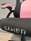 Fotel obrotowy do biurka CARRERA M PINK FABRIC Lugano