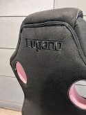 Fotel obrotowy do biurka CARRERA M PINK FABRIC Lugano