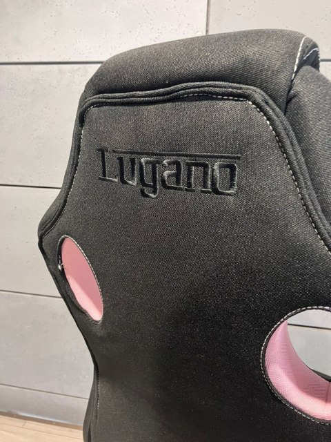 Fotel obrotowy do biurka CARRERA M PINK FABRIC Lugano Fotel obrotowy do biurka CARRERA M PINK FABRIC Lugano