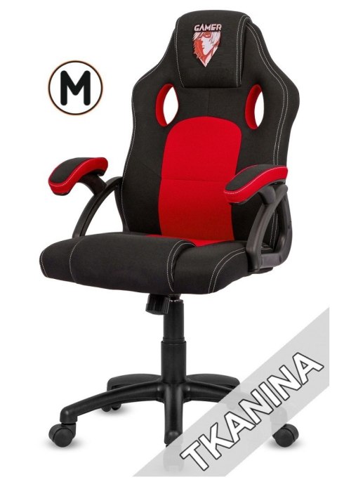 Fotel obrotowy do biurka CARRERA M RED YAKUZA FABRIC Lugano Fotel obrotowy do biurka CARRERA M RED YAKUZA FABRIC Lugano