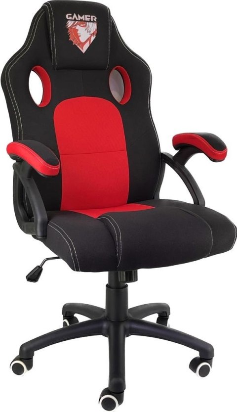 Fotel obrotowy do biurka CARRERA M RED YAKUZA FABRIC Lugano Fotel obrotowy do biurka CARRERA M RED YAKUZA FABRIC Lugano