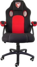 Fotel obrotowy do biurka CARRERA M RED YAKUZA FABRIC Lugano