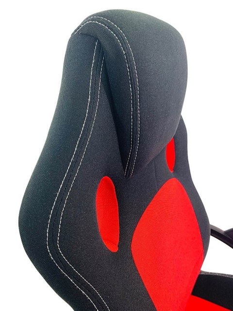 Fotel obrotowy do biurka CARRERA M ST RED FABRIC Lugano Fotel obrotowy do biurka CARRERA M ST RED FABRIC Lugano