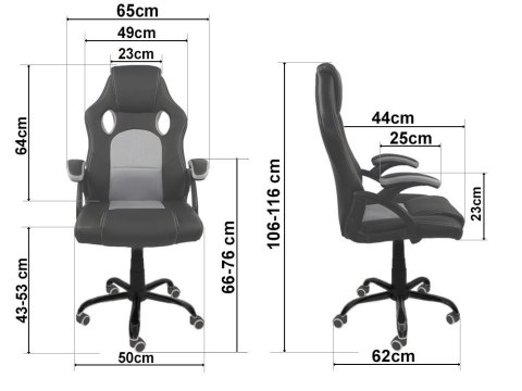 Fotel obrotowy do biurka CARRERA M ST RED FABRIC Lugano Fotel obrotowy do biurka CARRERA M ST RED FABRIC Lugano
