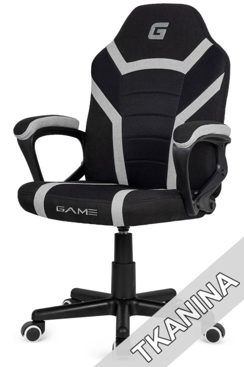 Fotel obrotowy do biurka MARIO BLACK + LIGHT GREY Lugano Fotel obrotowy do biurka MARIO BLACK + LIGHT GREY Lugano