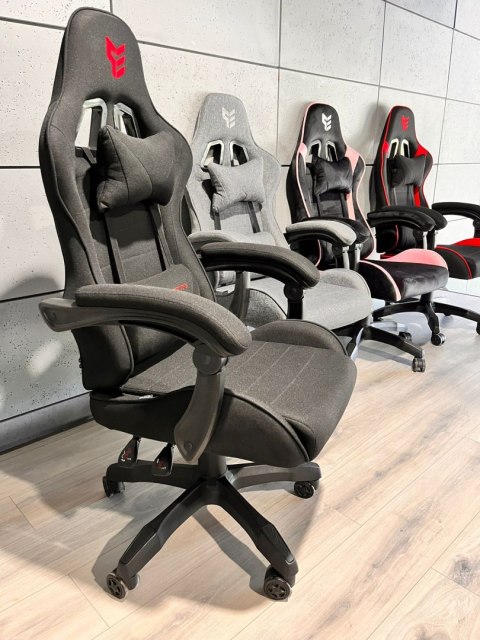 Fotel obrotowy gamingowy HERO ENZO BLACK FABRIC Prototype Fotel obrotowy gamingowy HERO ENZO BLACK FABRIC Prototype