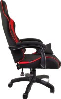 Fotel obrotowy gamingowy HERO ENZO RED FABRIC Prototype