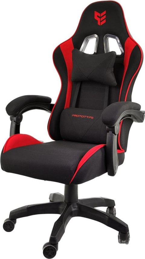 Fotel obrotowy gamingowy HERO ENZO RED FABRIC Prototype Fotel obrotowy gamingowy HERO ENZO RED FABRIC Prototype